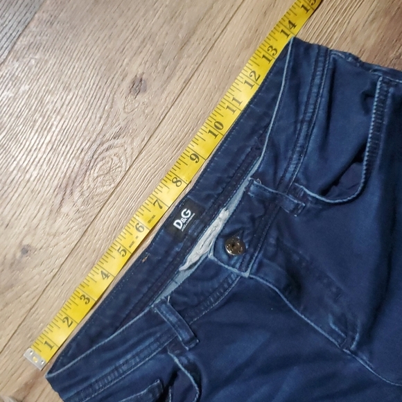 Dolce gabbana straight leg denim dark blue wash jeans - Picture 7 of 9